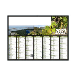 Calendriers publicitaires fabriqués en France bancaires Aymeric souples