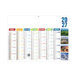 Calendriers bancaires personnalisables fabriqués en France Alexandre Rigide