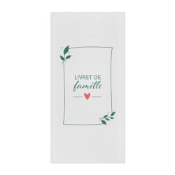 Étui protège livret de famille personnalisable fabriqué en France
