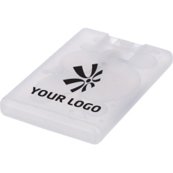 Spray mains antibactérien personnalisable format carte de crédit 20 ml