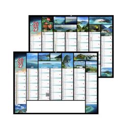 Calendriers bancaires personnalisés fabriqués en France Jeanne souples
