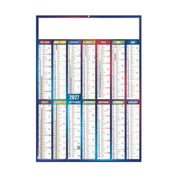 Calendriers bancaires personnalisables fabriqués en France Marianne Souples