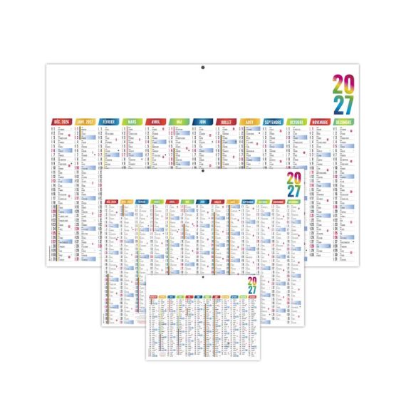 Calendriers bancaires personnalisés fabriqués en France Maximilien Souples