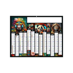 Calendriers bancaires personnalisables fabriqués en France Art de la rue Rigides