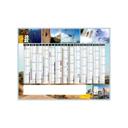 Calendriers bancaires personnalisables fabriqués en France Intense Rigides