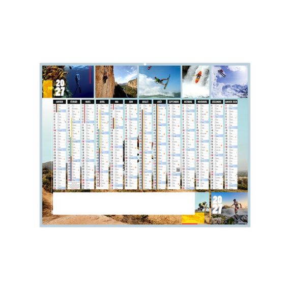 Calendriers bancaires personnalisables fabriqués en France Intense Rigides