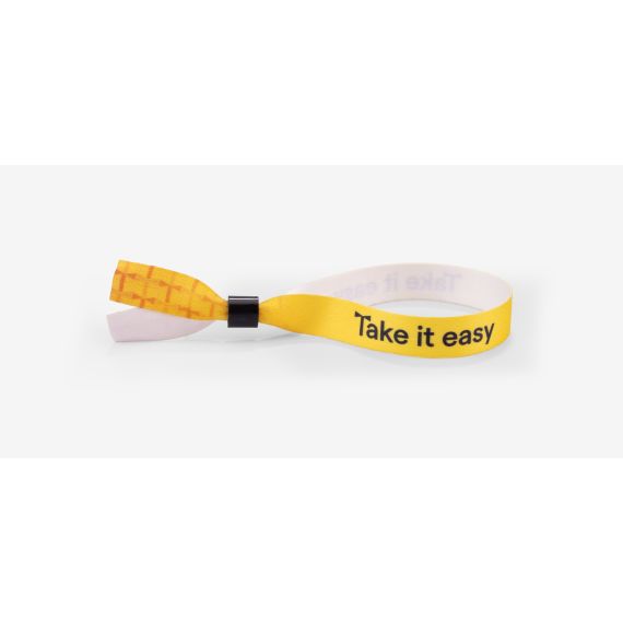 Bracelet évènementiel personnalisé quadri inviolable Express fabriqué en Europe
