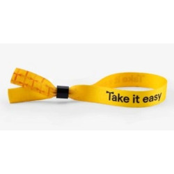 Bracelet évènementiel personnalisé quadri inviolable Express fabriqué en Europe
