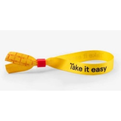 Bracelet évènementiel personnalisé quadri inviolable Express fabriqué en Europe