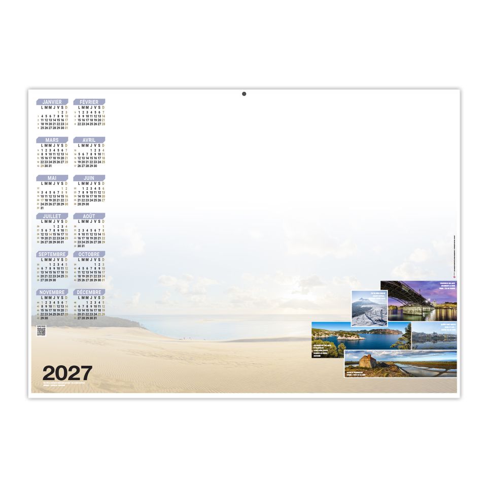 Calendriers bancaires personnalisables Horizon