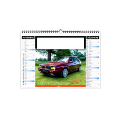 Calendrier économique publicitaire fabriqué en France 6 feuillets Moteur