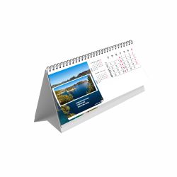 Chevalet de bureau personnalisable Maxi feuillets Ample 13 feuillets
