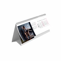 Chevalet de bureau personnalisable fabriqué en France Maxi Flanelle 13 feuillets