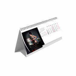 Chevalet de bureau personnalisable fabriqué en France Maxi Flanelle 13 feuillets