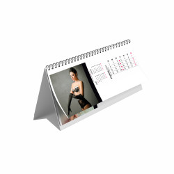 Chevalet de bureau personnalisable fabriqué en France Maxi Flanelle 13 feuillets
