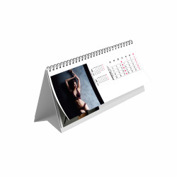 Chevalet de bureau personnalisable fabriqué en France Maxi Flanelle 13 feuillets