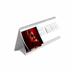 Chevalet de bureau personnalisable fabriqué en France Maxi Flanelle 13 feuillets