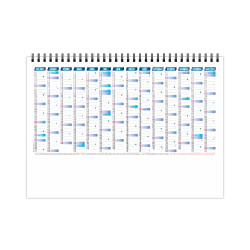 Calendrier personnalisé fabriqué en France Grand angle 210x150 mm