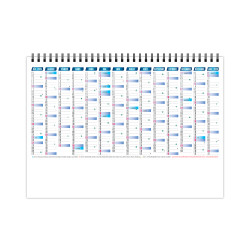 Calendrier personnalisé fabriqué en France de bureau Lingerie 13 feuillets