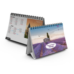 Calendrier publicitaire de bureau Illustrations 7 feuillets