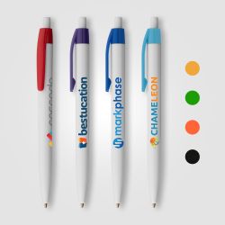 Stylos personnalisés billes Express plastique recyclé ColourFlow