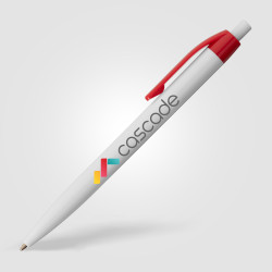 Stylos personnalisés billes Express plastique recyclé ColourFlow