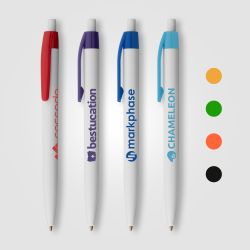 Stylos personnalisés billes Express plastique recyclé ColourFlow