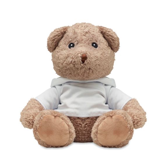 Peluche ourson publicitaire John personnalisée