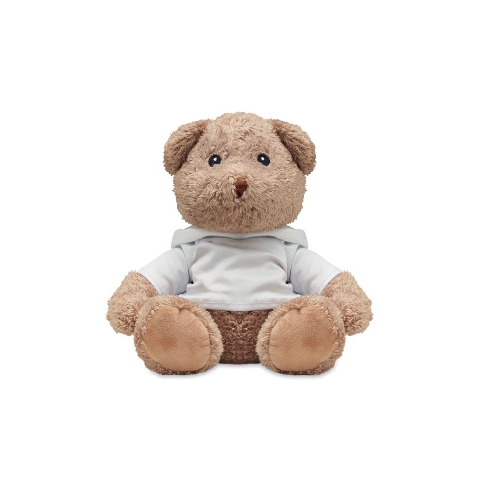 Peluche ourson publicitaire John personnalisée