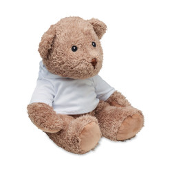Peluche ourson publicitaire John personnalisée