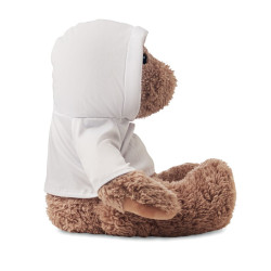 Peluche ourson publicitaire John personnalisée