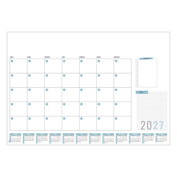 Sous-mains Personnalisés fabriqués en France Planner