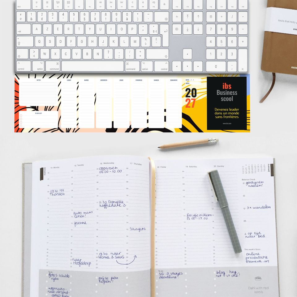 Sous-mains personnalisés clavier Sur mesure