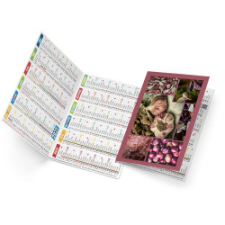 Calendriers de poche personnalisables fabriqués en France Emma