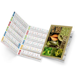 Calendriers de poche personnalisables fabriqués en France Emma