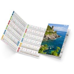 Calendrier de poche personnalisé fabriqué en France Ella