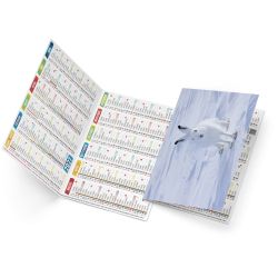 Calendrier de poche personnalisable fabriqué en France Tristan