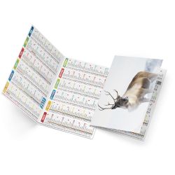 Calendrier de poche personnalisable fabriqué en France Tristan