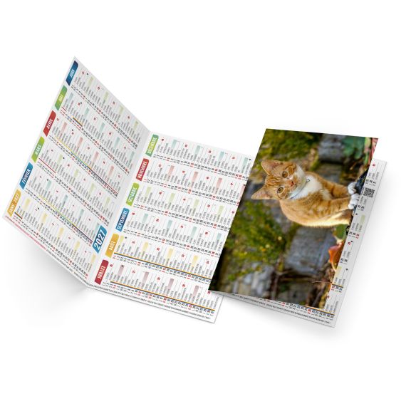 Calendriers de poche personnalisables fabriqués en France Félix