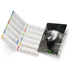 Calendriers de poche personnalisables fabriqués en France Félix