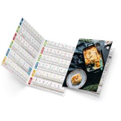 Calendrier publicitaire fabriqué en France de poche Kim