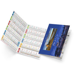 Calendriers publicitaires fabriqués en France de poche Christian