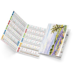 Calendrier personnalisé fabriqué en France de poche Marco