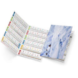 Calendrier personnalisé fabriqué en France de poche Marco