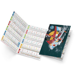 Calendriers de poche personnalisables fabriqués en France Loïc