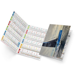 Calendriers de poche personnalisables fabriqués en France Loïc