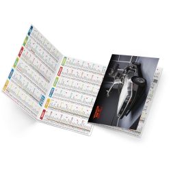 Calendriers publicitaires fabriqués en France de poche Yves