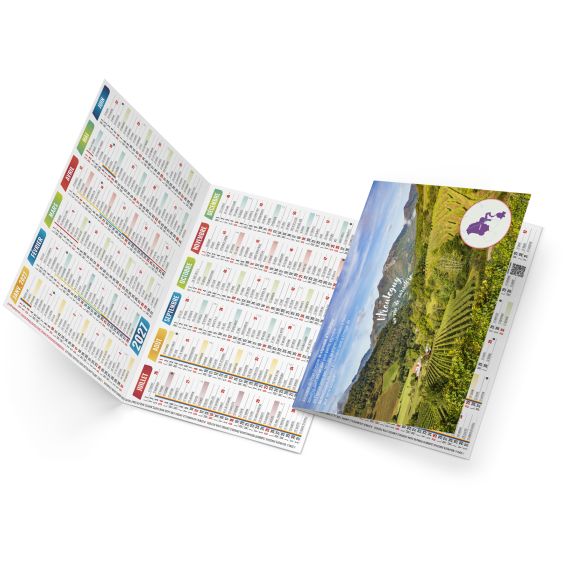 Calendriers de poche personnalisables fabriqués en France Arthur