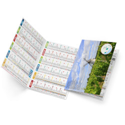 Calendriers de poche personnalisables fabriqués en France Arthur