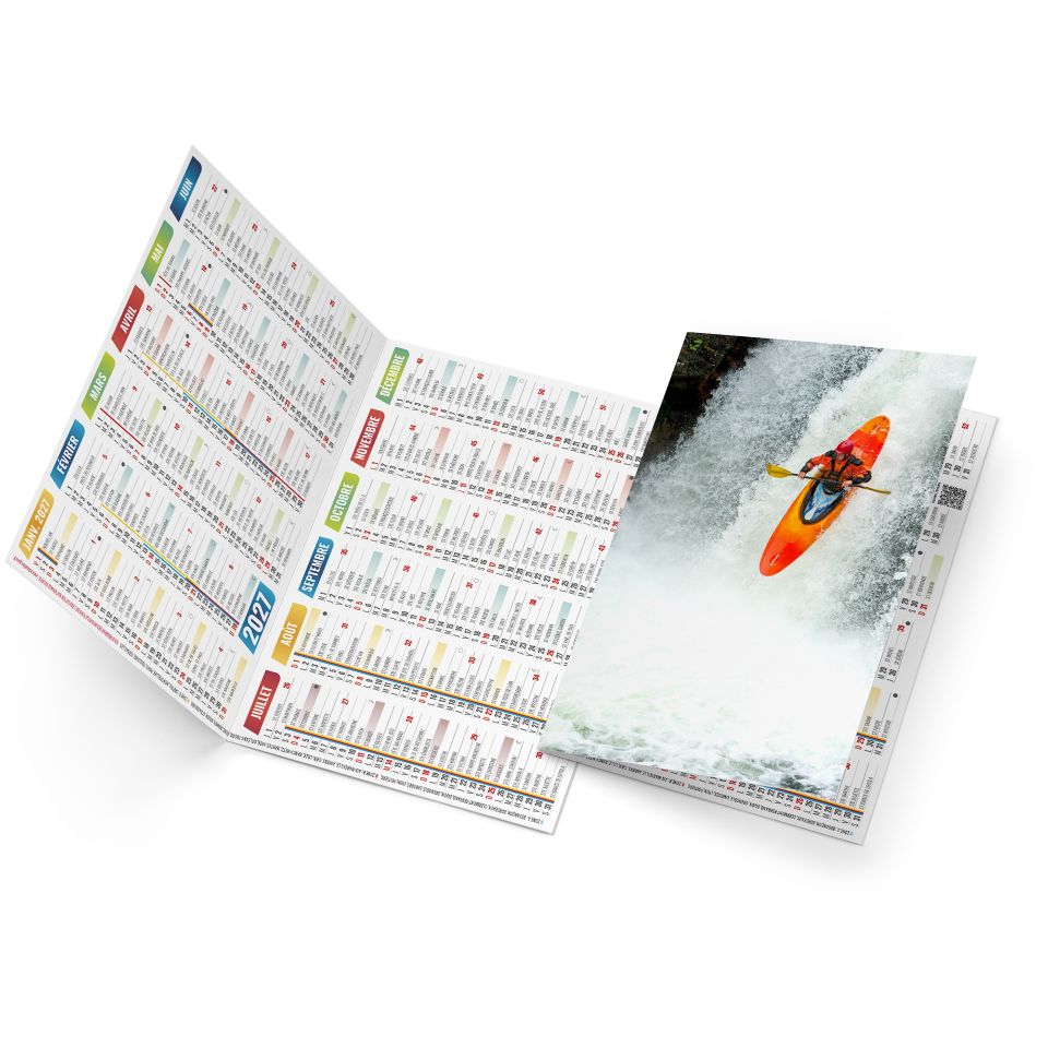 Calendriers de poche personnalisables fabriqués en France Philippe